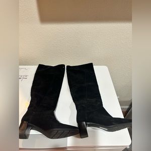 Vagabond Shoemakers Suede Slouchy Pull On Boots, Sz 37